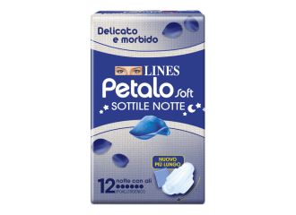 Lines petalo soft notte 12 pezzi