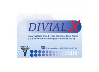 Collirio divial x 30 fiale monodose 0,5 ml