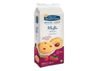 PIACERI MEDITERRANEI MUFFIN FRUTTI ROSSI 200 G