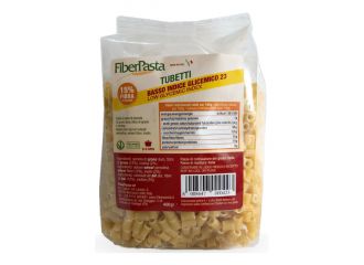 Fiberpasta tubetti da brodo senza uovo a basso indice glicemico 400 g