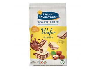 Piaceri mediterranei wafer alle nocciole 200 g