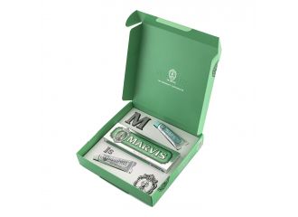 Marvis The Mints Gift Set Dentifricio Classic 85 ml + Dentifricio Whitening 10 ml + Dentifricio Aquatic 10 ml