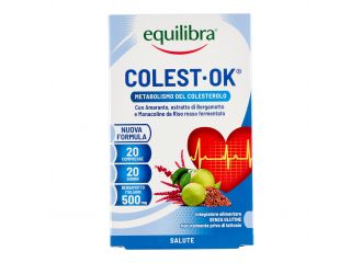 Equilibra Colest-Ok Integratore per il Colesterolo 20 Compresse