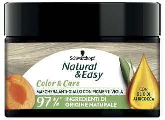 SCHWARZKOPF - Natural & Easy - maschera anti-giallo 150 ml