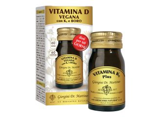 Vitamina d vegana con k2+boro 60 pastiglie