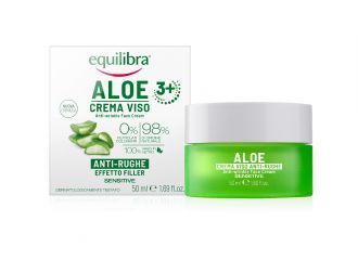 Equilibra Aloe Crema Viso Anti-Rughe Effetto Filler 50 ml