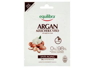 Equilibra Argan Maschera Viso Anti-Aging 2 Dosi x 7,5 ml