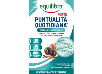 Equilibra Puntualità Quotidiana Forte Regolarità Intestinale 30 Compresse