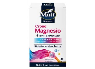 Matt crono magnesio 30 compresse