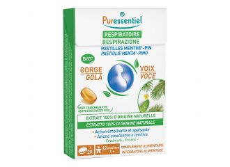 Puressentiel pastiglie gola voce menta pino 44 g