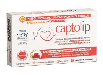 Captolip new formula 24 compresse rivestite