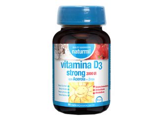 Naturmil vitamina d3 strong 2000 ui 90 compresse