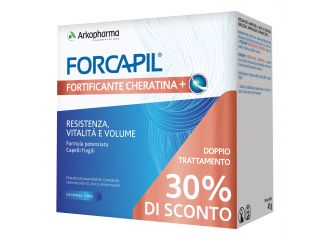 Forcapil fortificante cheratina 2 promo pack da 60 capsule