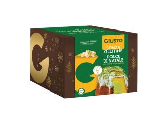 Giusto senza glutine dolce di natale pandoro pistacchio 500 g