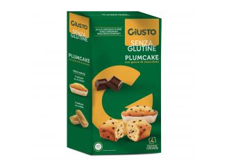 Giusto senza glutine plumcake con gocce di cioccolato 160 g