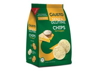 Giusto senza glutine chips formaggio 40 g