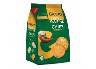 Giusto senza glutine chips arrabbiata 40 g