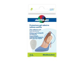 Footcare protezione adesiva tallone sottile 2 pezzi