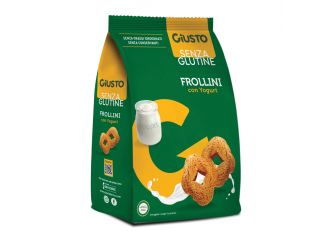 Giusto senza glutine frollini yogurt 250 g