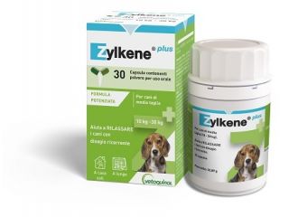 Zylkene plus cani/gatti 10-30 kg 30 capsule