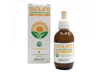 Biolife vitamin d3+k2 vegan gocce 50 ml