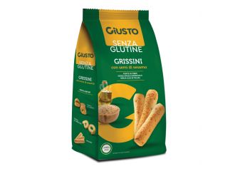 Giusto senza glutine grissini al sesamo 150 g