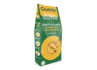 Giusto senza glutine grattugiato panatura croccante 200 g