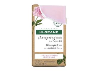 Klorane shampoo solido peonia bio 80 g