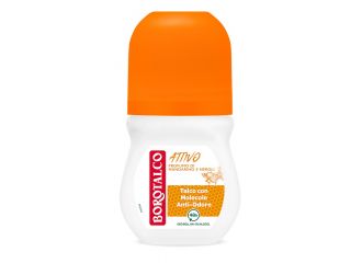 Borotalco deo roll attivo arancione 50 ml