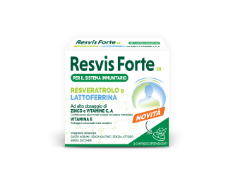 Resvis Forte XR Integratore Difese Immunitarie 12 Compresse Effervescenti