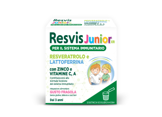 Resvis Junior XR Integratore per il Sistema Immunitario 12 bustine