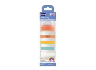 Chicco biberon wb pp arancione da 330 ml vel silicone