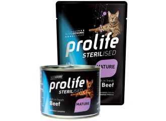 PROLIFE GATTO STERILISED MATURE MANZO BUSTA 85 GR