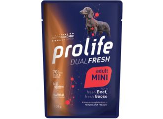 PROLIFE CANE DUAL FRESH ADULTO MINI MANZO, OCA & RISO BUSTA 100 GR