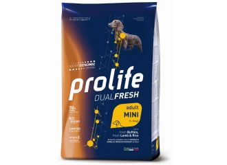 PROLIFE CANE DUAL FRESH ADULTO MINI BUFALO, AGNELLO & RISO 2 KG