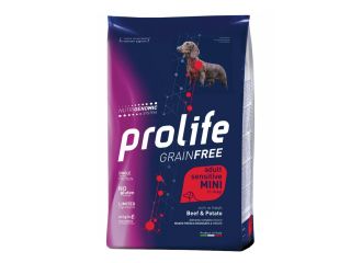 PROLIFE CANE GRAIN FREE SENSITIVE ADULTO MINI MANZO & PATATE 2 KG