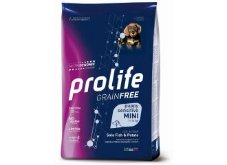 PROLIFE CANE GRAIN FREE SENSITIVE PUPPY MINI SOGLIOLA & PATATE 2 KG