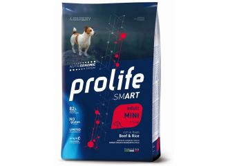 PROLIFE CANE SMART ADULTO MINI MANZO & RISO 600 GR