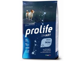 PROLIFE CANE SMART ADULTO MINI TROTA & RISO 2 KG