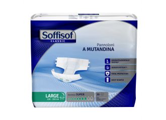 Pannolone mutandina soffisof classic super l 30 pezzi