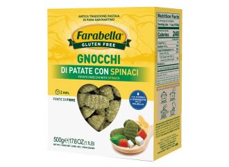 Farabella gnocchi di patate con spinaci 500 g