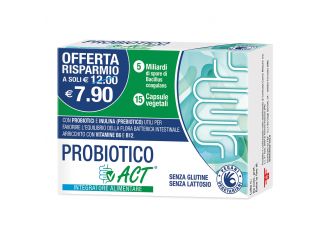 Probiotico act 15 capsule vegetali