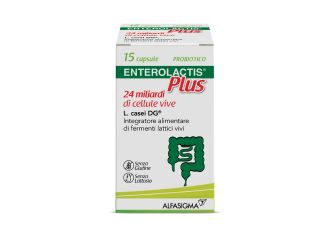 Enterolactis Plus Integratore Fermenti Lattici 15 Capsule