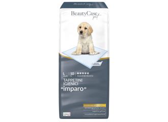 Beautycase pet tappetini imparo 5 zampine 60x90 cm busta 10 pezzi