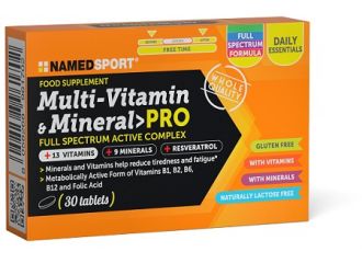 Multi-vitamin&mineral pro 30 compresse