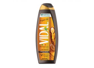 Vidal bagnodoccia nutriente olio di argan biologico 500 ml