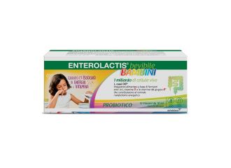 Enterolactis Bevibile Bambini 12 Flaconcini 10 ml