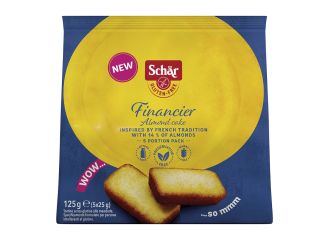 Schar financier merendina 4 pezzi da 31,25 g