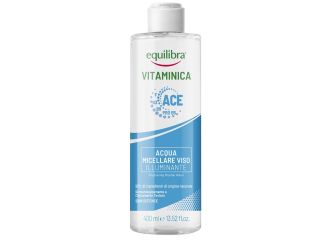 Equilibra viso vitaminica acqua micellare viso illuminante 400 ml