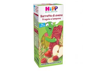 Hipp barretta avena fragola lampone 5 pezzi da 20 g